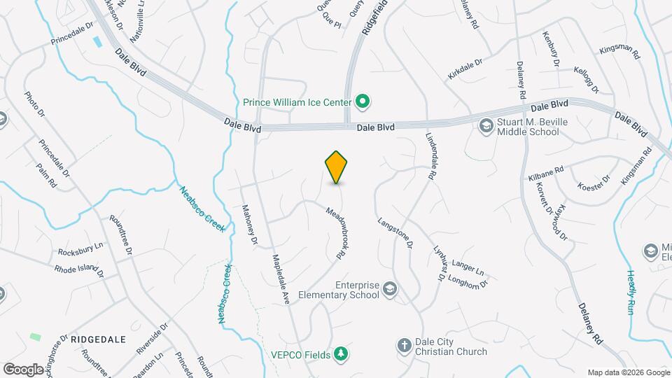 13734 Moccasin Ct Map and Location Details