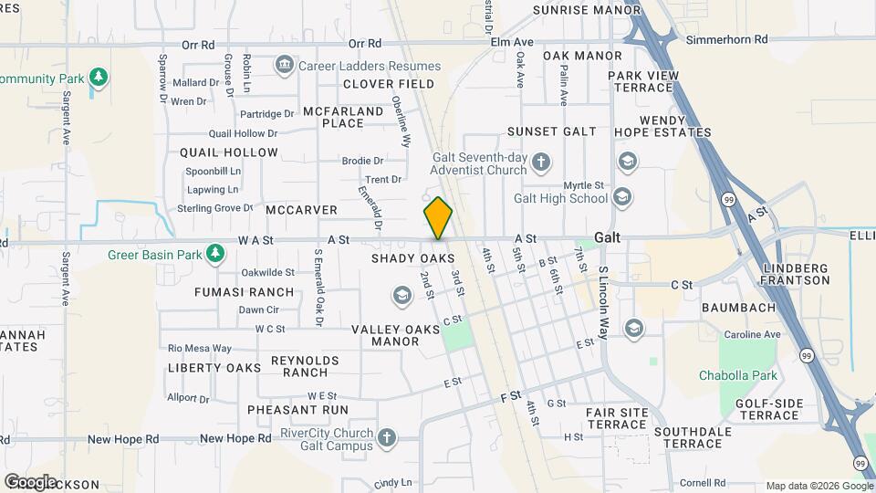 216 A St Map and Location Details