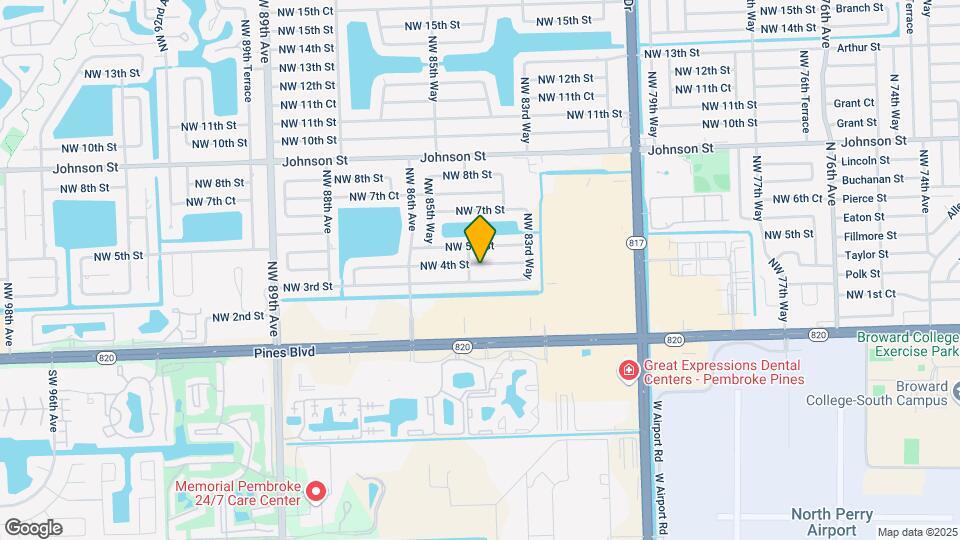 8440 NW 4th St Map and Location Details