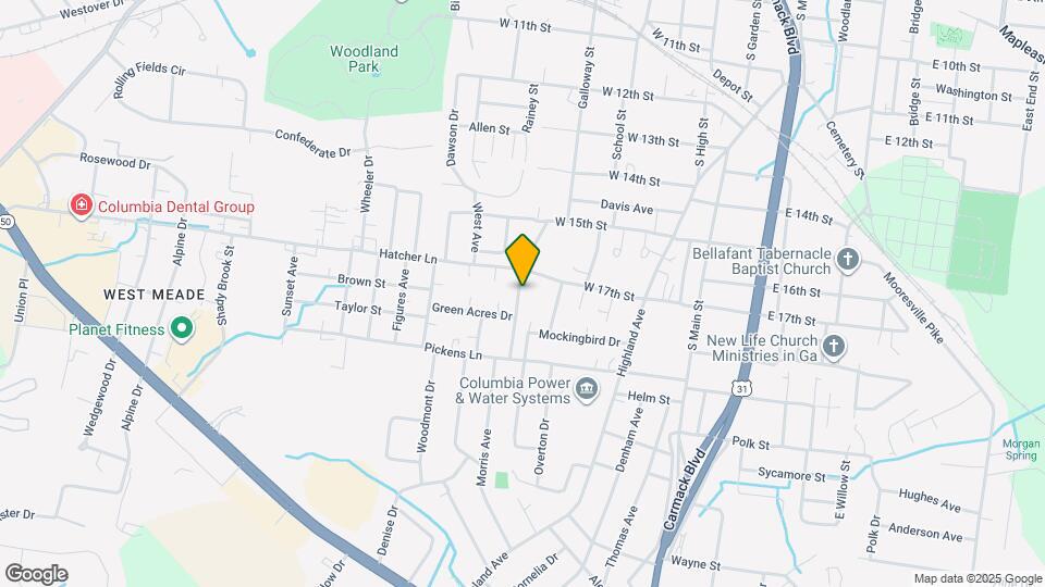 1811 Dimple Ct Mapa y Detalles de la Ubicación