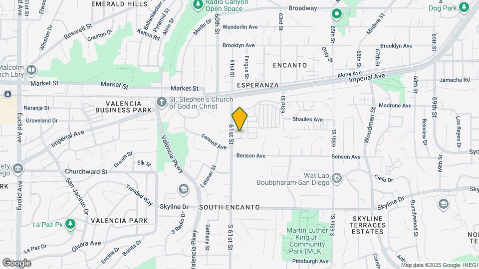 387 61st St Mapa y Detalles de la Ubicación
