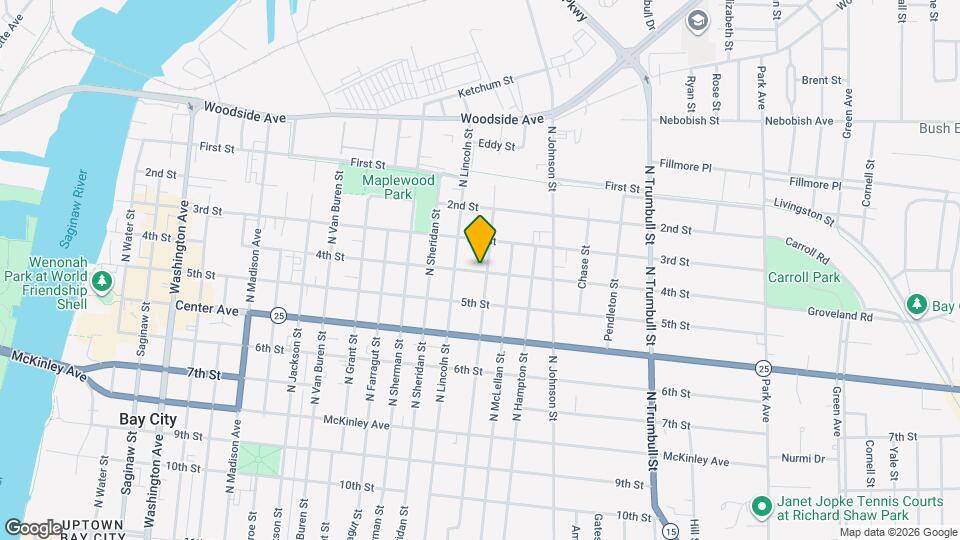 1419 4th St Map and Location Details
