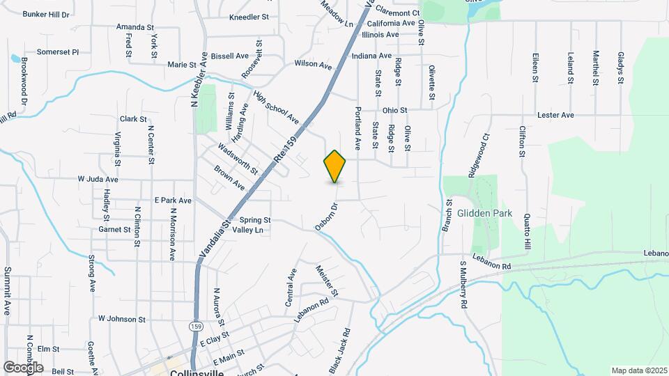723 Osborn Dr Map and Location Details