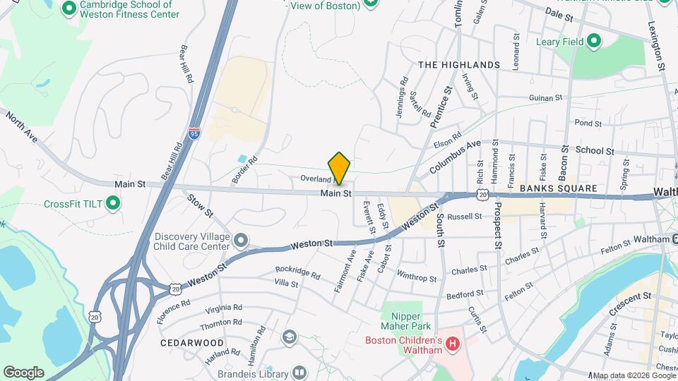 1093 Main St Map and Location Details