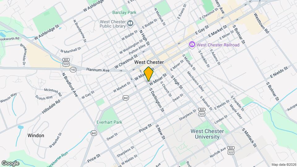 131 W Miner St Mapa y Detalles de la Ubicación