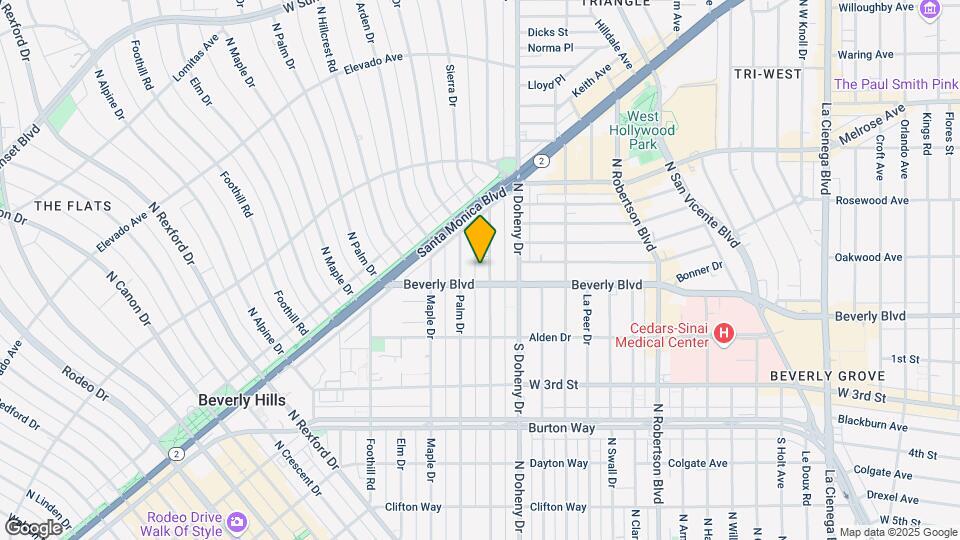 429 N Oakhurst Dr Map and Location Details