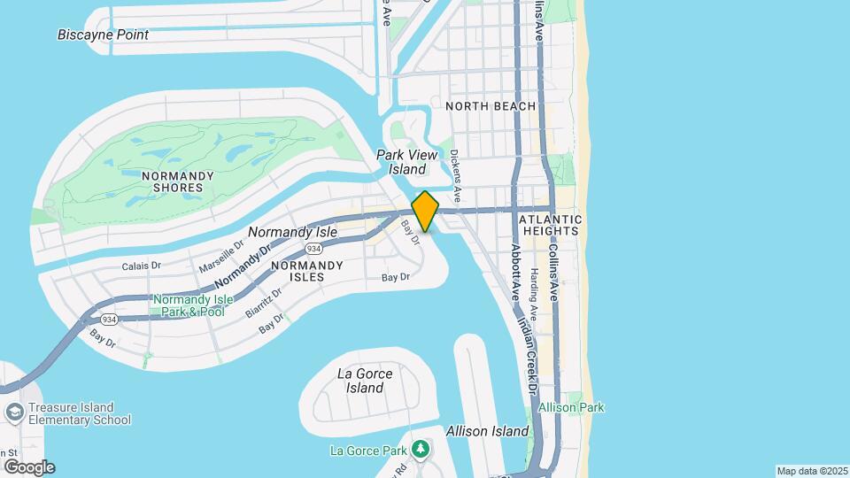 6905 Bay Dr, Unit 16 Mapa y Detalles de la Ubicación