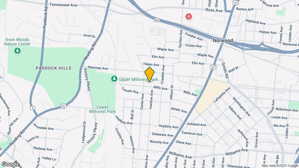 1814 Mills Ave, Unit 1 Mapa y Detalles de la Ubicación