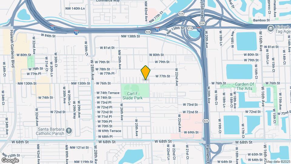 2425 W 76th St Map and Location Details