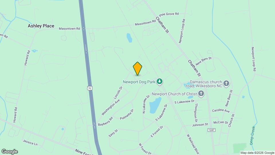 300 Foxhall Rd Map and Location Details