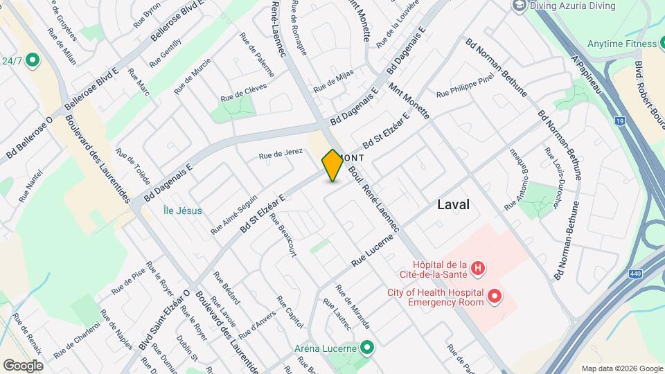 1880 De Lunebourg St Map and Location Details