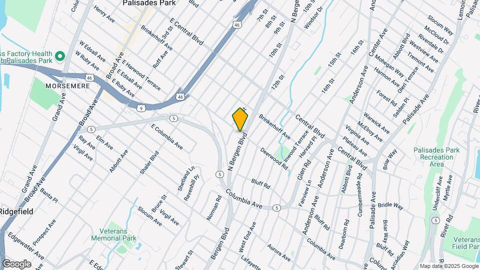 151 Bergen Blvd Map and Location Details