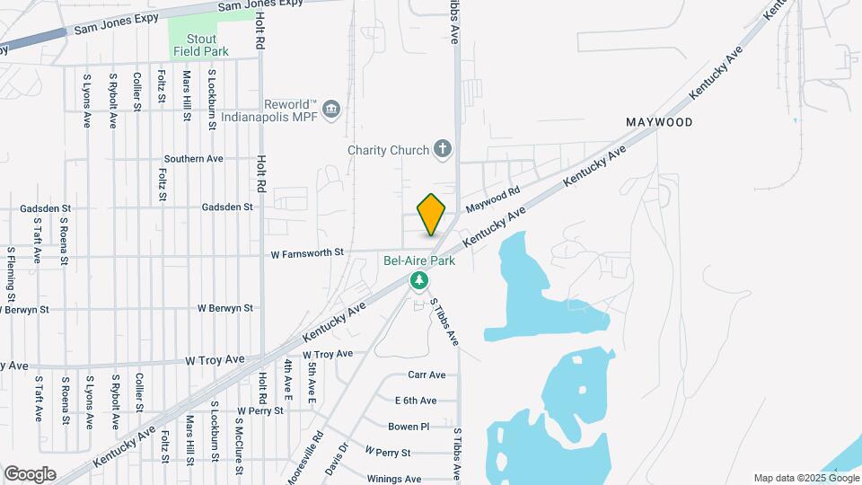 3502 S Farnsworth St Map and Location Details
