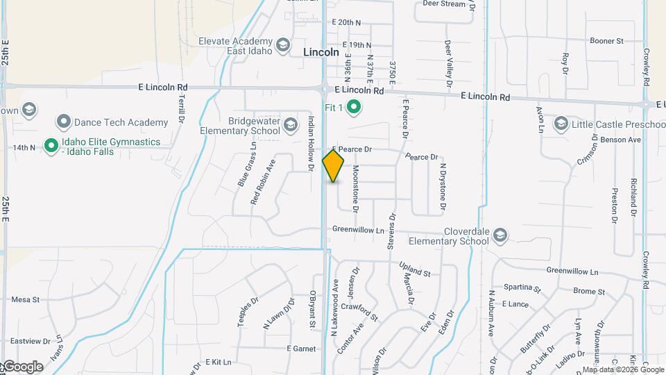 1213 Cornerstone Dr Map and Location Details