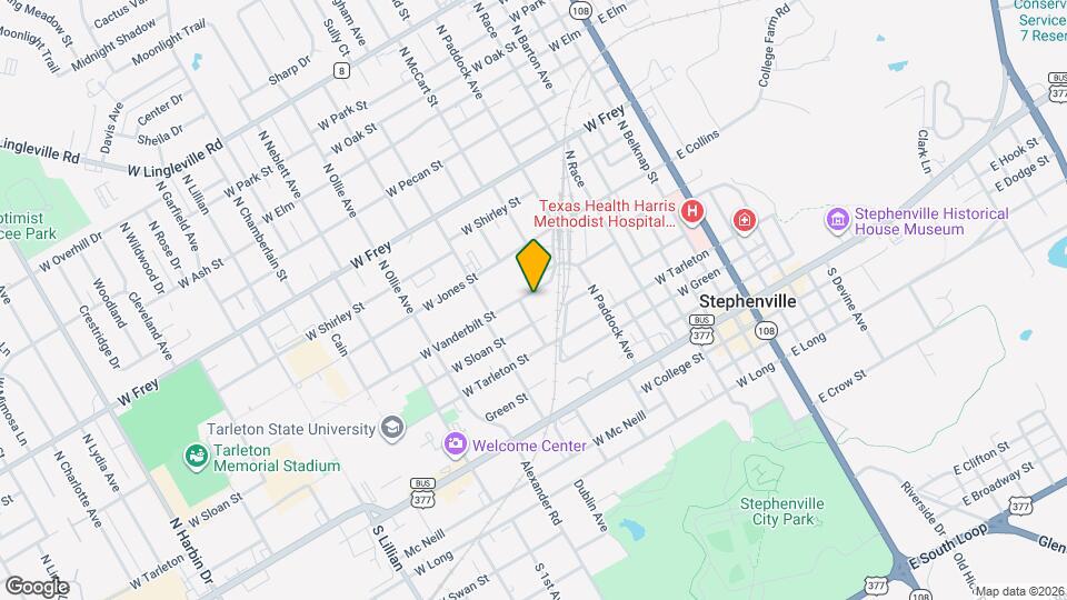 872 W Vanderbilt St Mapa y Detalles de la Ubicación