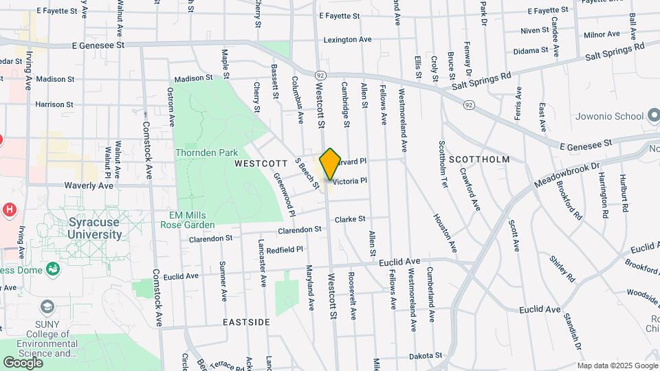 535 Westcott St Map and Location Details
