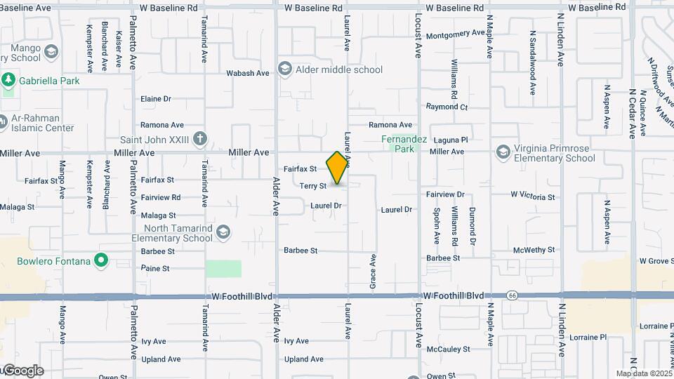7814 Laurel Ave Map and Location Details