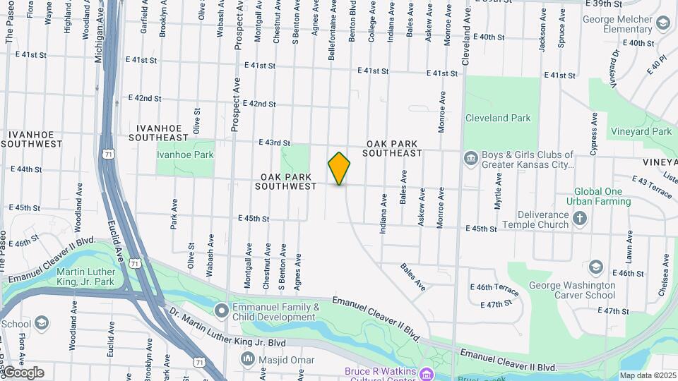 4404 Benton Blvd Map and Location Details