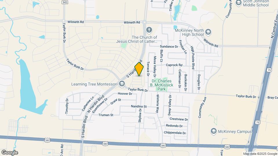 2808 Maidenhair Ln Map and Location Details