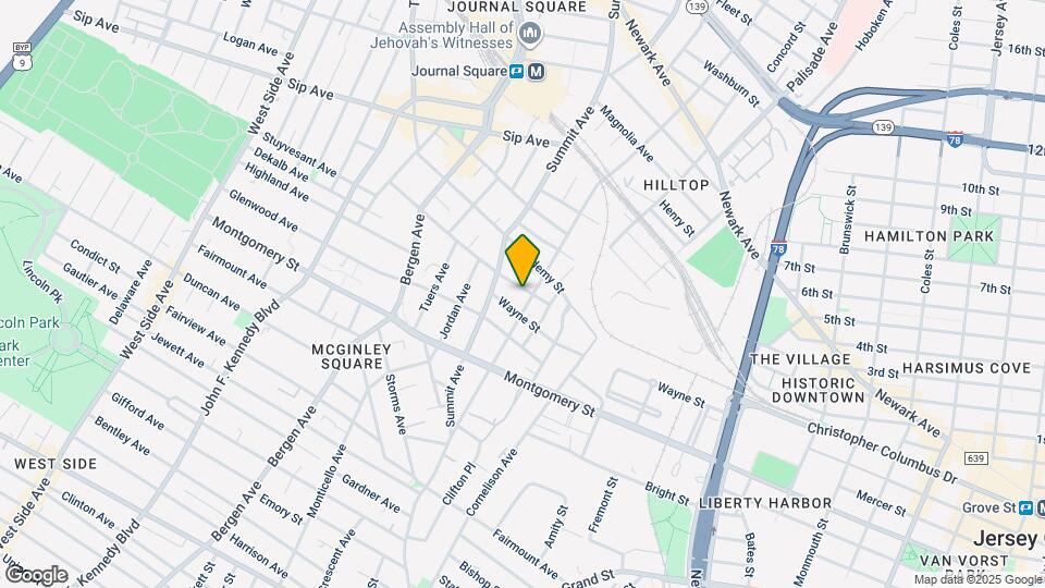 23 Vroom St Map and Location Details