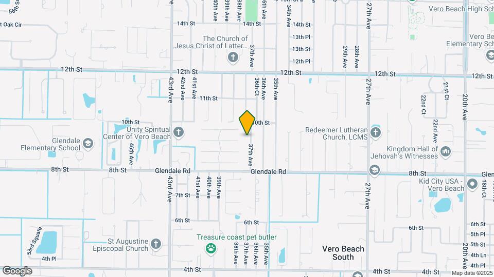 935 37th Ave Mapa y Detalles de la Ubicación