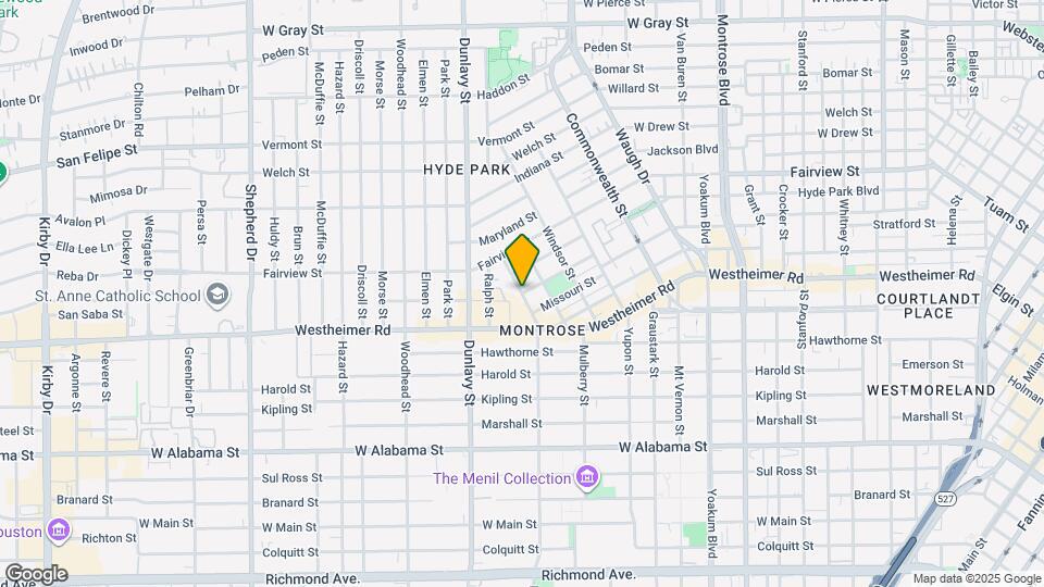 2601 Cherryhurst St Map and Location Details