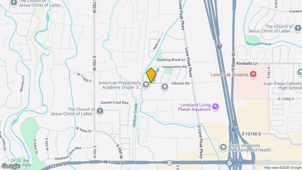 413 W Election Rd Map and Location Details