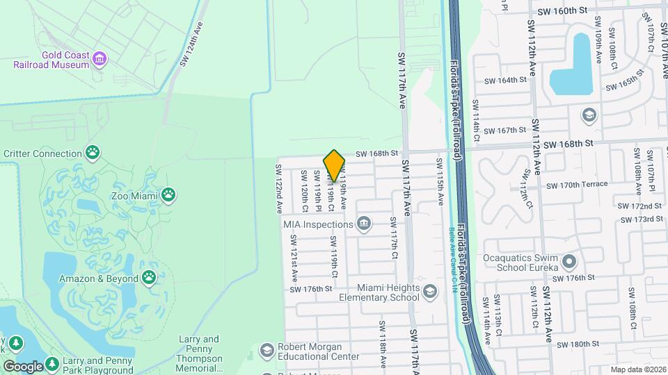 16941 SW 119th Ct Map and Location Details