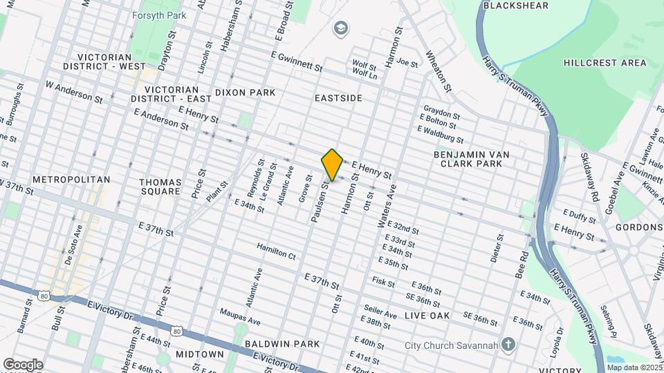 806 E 31st St Map and Location Details