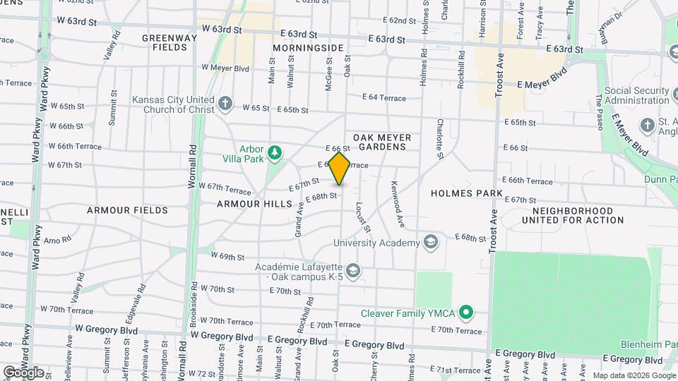 318 E 68th St Map and Location Details