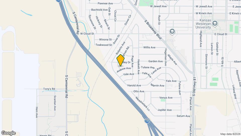 2021 Kenny Ave Mapa y Detalles de la Ubicación