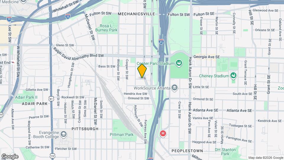 210 Tennessee Ave SW Mapa y Detalles de la Ubicación