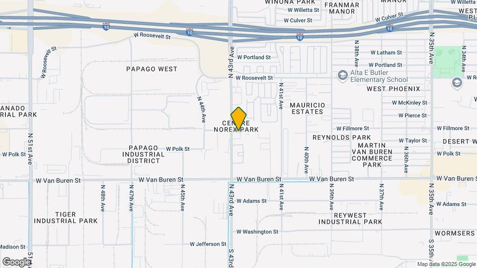 574 N 42nd Dr Map and Location Details