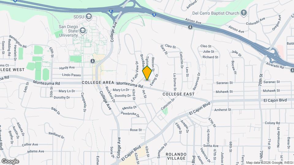 5112 Tipton St Map and Location Details