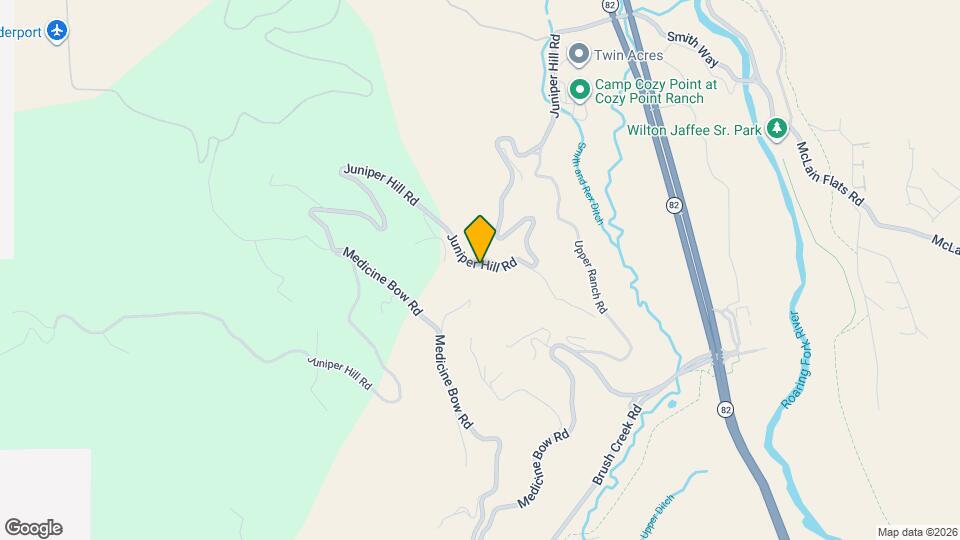 1258 Juniper Hill Rd Map and Location Details