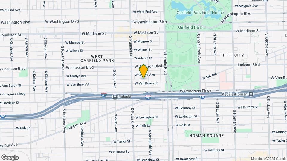 3916 W Van Buren St Map and Location Details