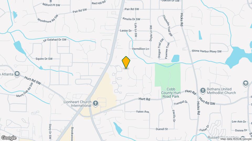 1075 Litchfield Way SW Map and Location Details