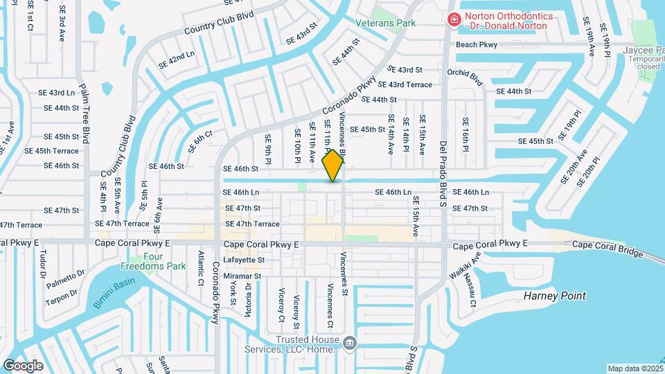 1107 SE 46th Ln Map and Location Details