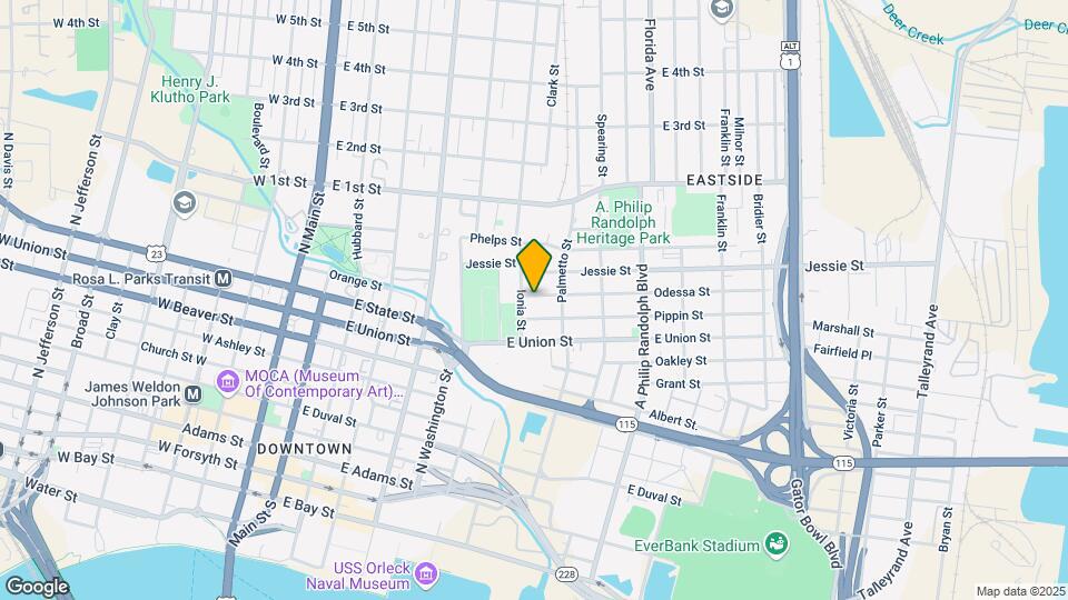 520 Odessa St Map and Location Details