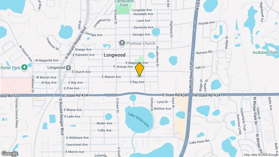 650 E Warren Ave Map and Location Details