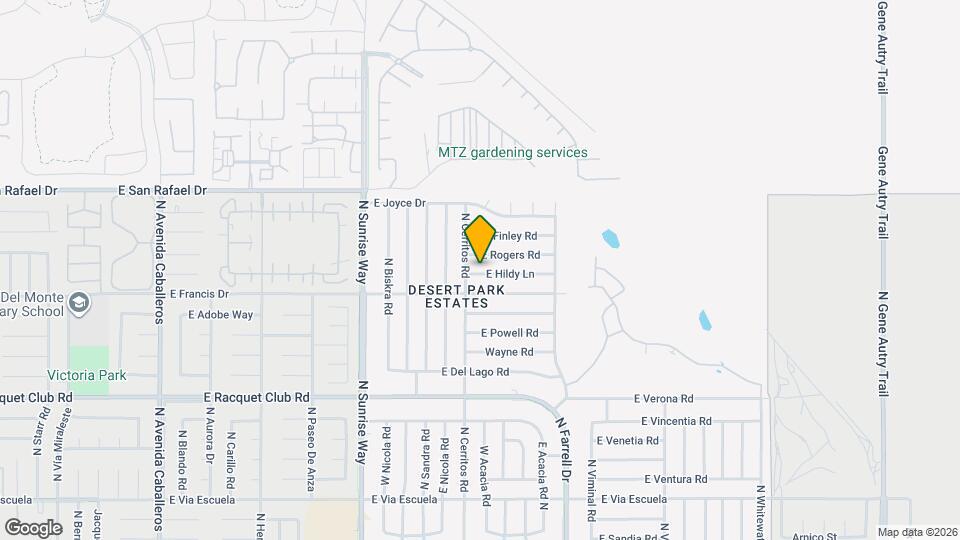 2140 E Hildy Ln Mapa y Detalles de la Ubicación