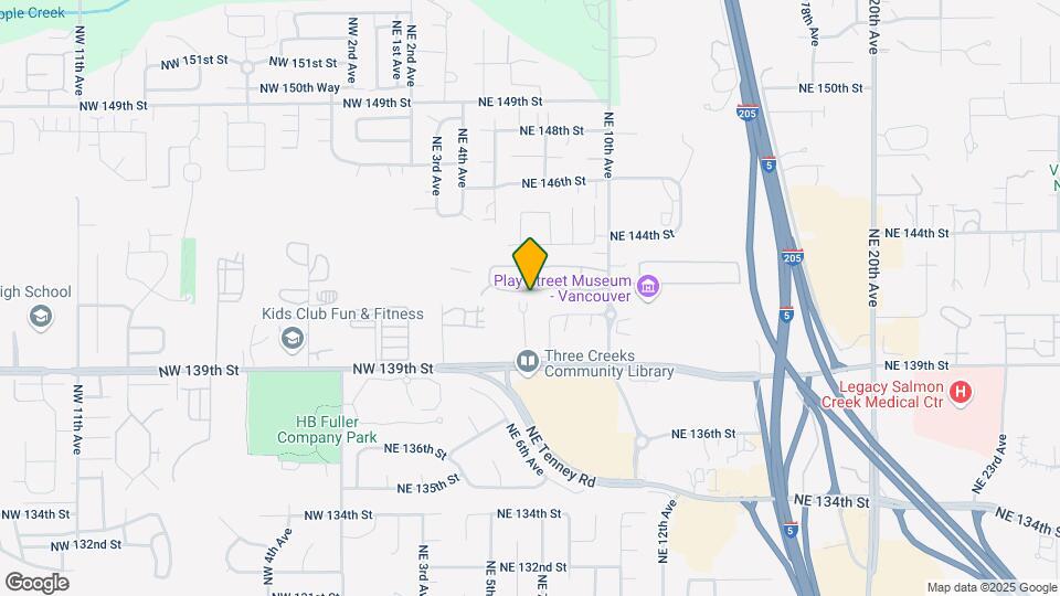 14117 NE 7th Ct Map and Location Details