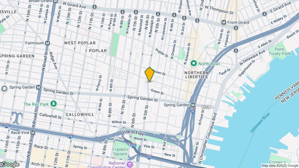 633 N 5th St Map and Location Details