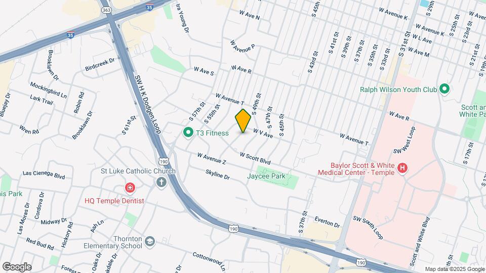 2209 S 51st St Map and Location Details