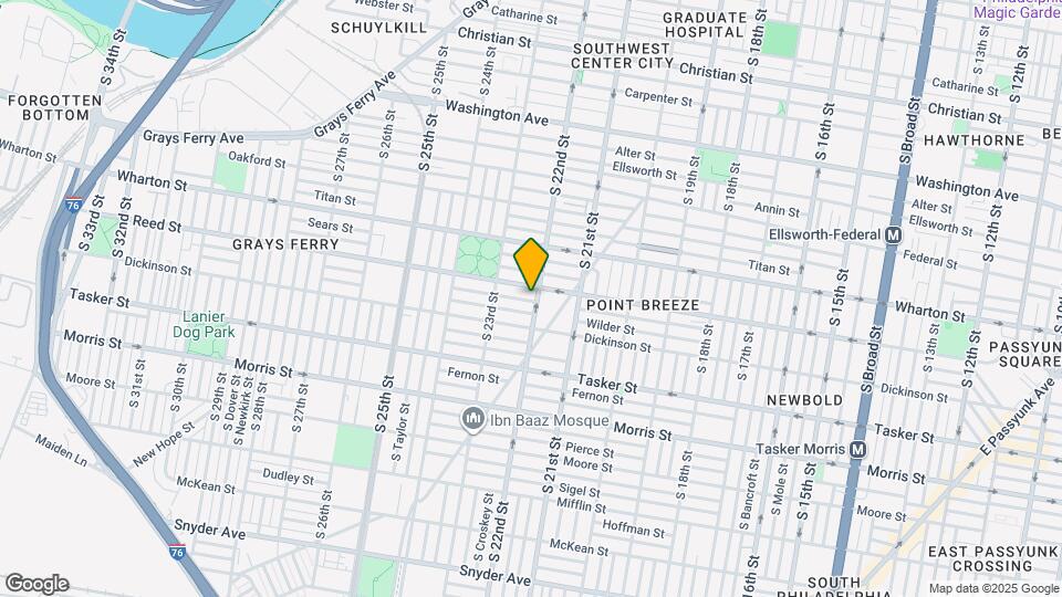 1412 S 22nd St Map and Location Details