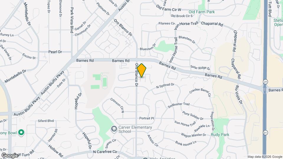 4743 Iron Horse Villas Point Map and Location Details