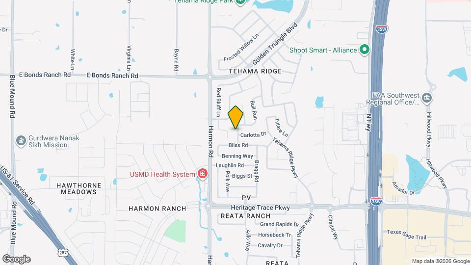 10001 Bull Run Map and Location Details