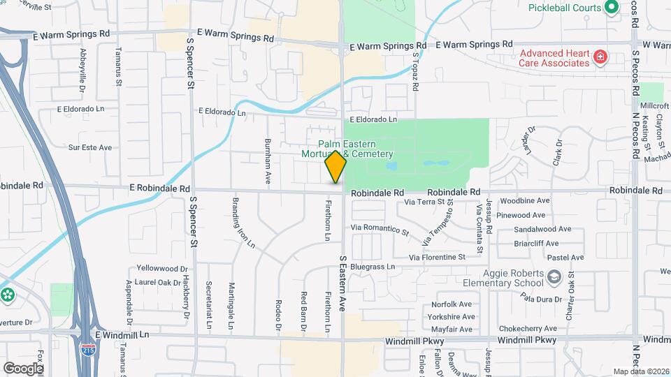 2365 Radiant Beam Ave Map and Location Details