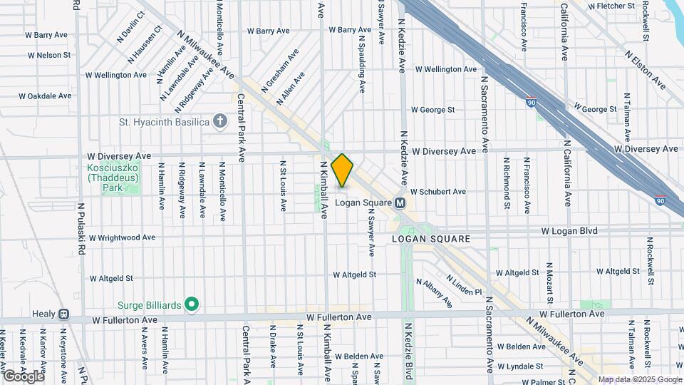 3304 W Schubert Ave, Unit 3I Mapa y Detalles de la Ubicación