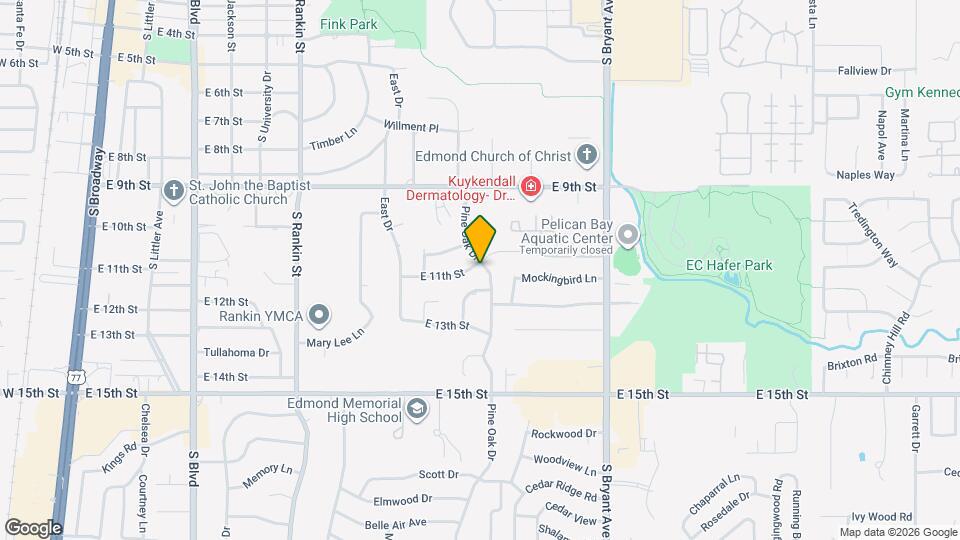 1008 E 11th St Map and Location Details